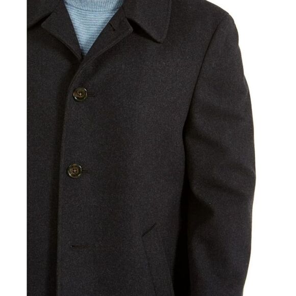 Ralph Lauren Men's Jake Classic Fit Overcoat, navy 36 short‎ nwt - Picture 3 of 7